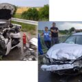 Dâmboviţa: Trei persoane rănite într-un accident pe DJ 711A, la Corbii Mari