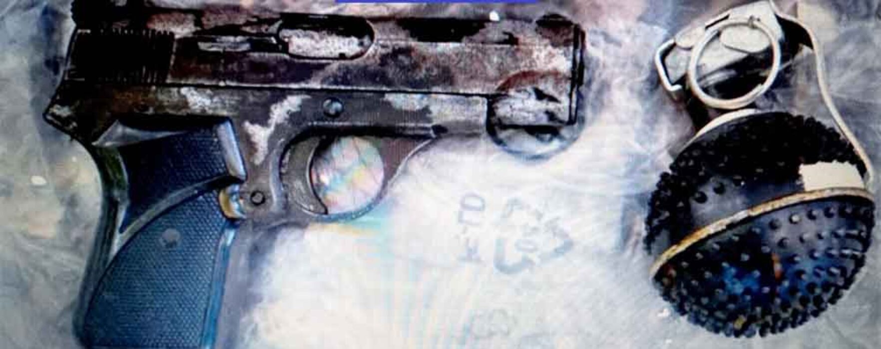 Dâmboviţa: Reţinut după ce a îngropat în grădină un pistol şi o grenadă cu care un bărbat se postase pe facebook