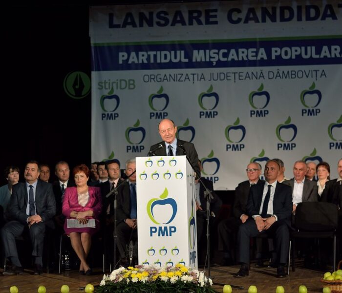 Lansarea candidaţilor PMP Dâmboviţa, în prezenţa lui Traian Băsescu