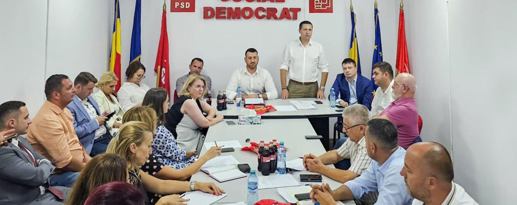 PSD Dâmboviţa, întâlnire cu membrii din Moreni: Proiectele propuse vor fi finalizate