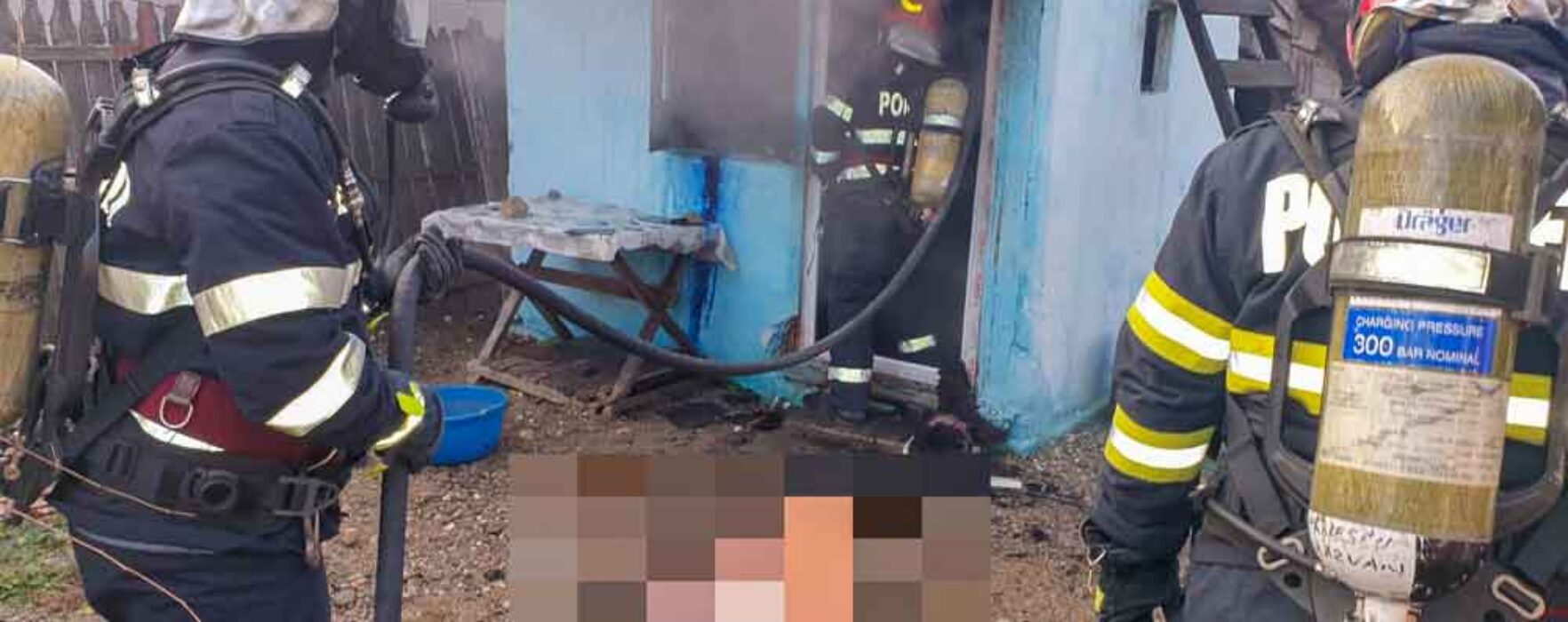 Dâmboviţa: Incendiu la o casă din Drăgăeşti Pământeni, bătrân de 95 de ani găsit mort