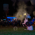 Mii de târgovișteni la reeditarea atacului de noapte – Festivalul Medieval Dracula (foto)