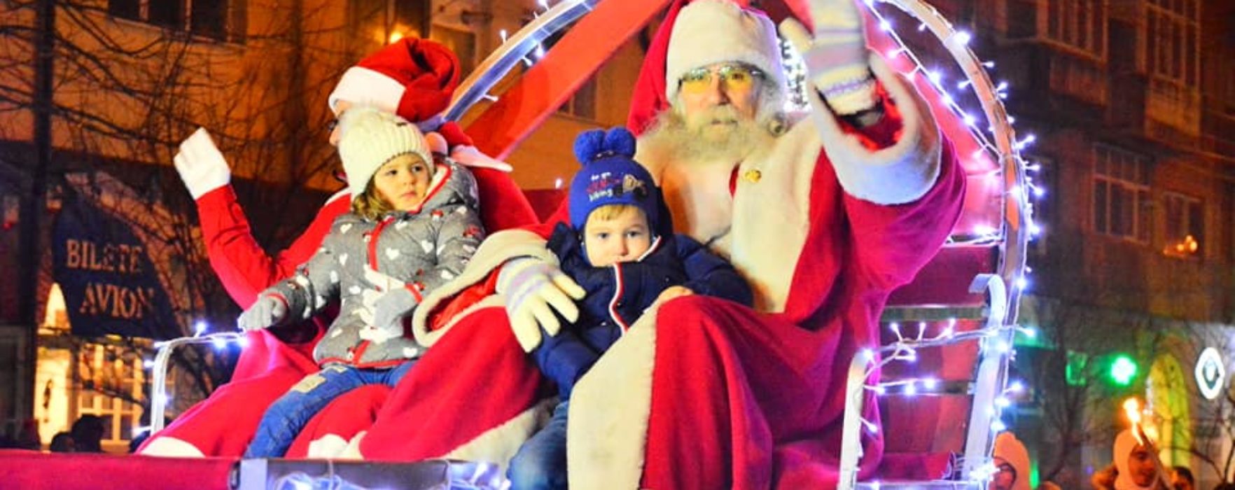 Moş Crăciun vine vineri la Târgovişte (16 decembrie 2022)