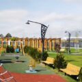 Târgovişte: Parc modern lângă Complexul de Nataţie, în circa o lună va fi gata – vezi cum arată