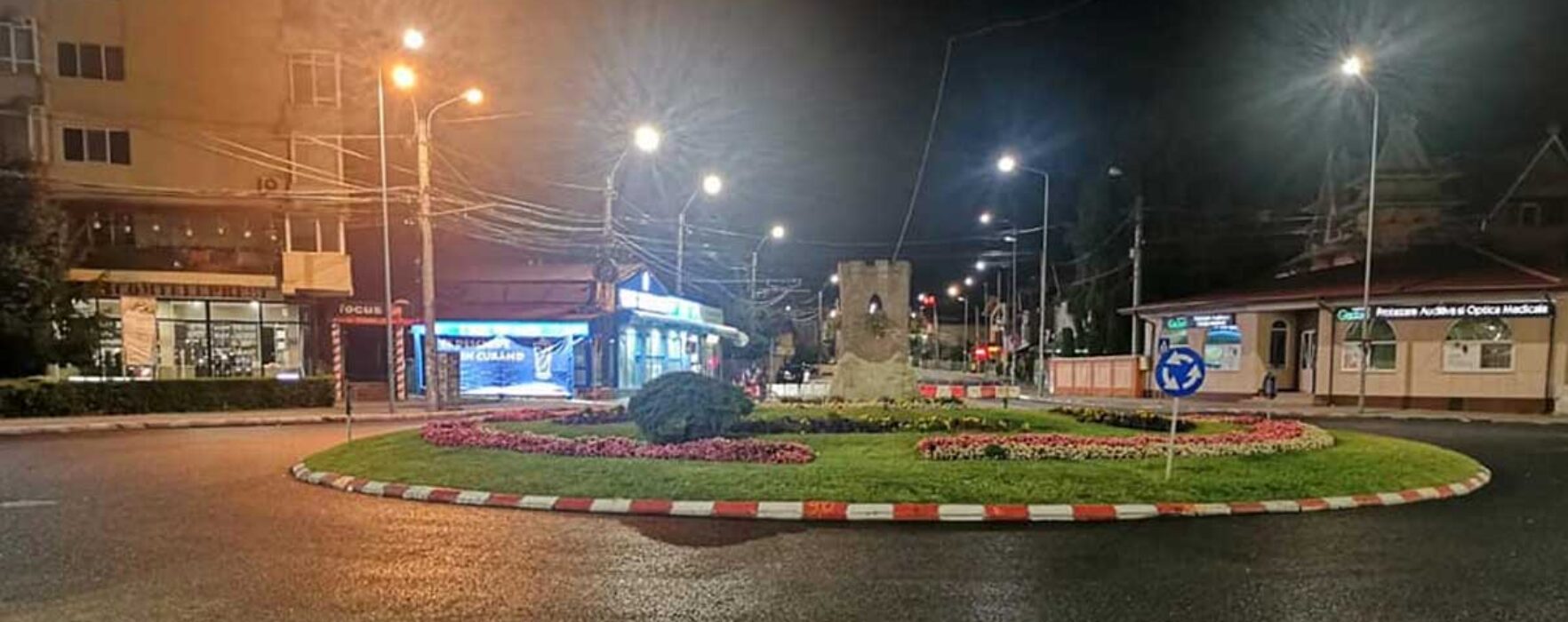 Târgovişte: S-au finalizat lucrările la sensul giratoriu de la intersecţia străzilor Băltăreţu, Tudor Vladimirescu şi IC Brătianu