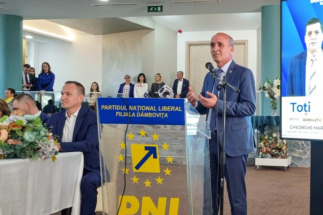 Lansare candidaţi PNL Dâmboviţa: Sorin Ion la consiliul judeţean şi Alexandru Tică la Primăria Târgovişte