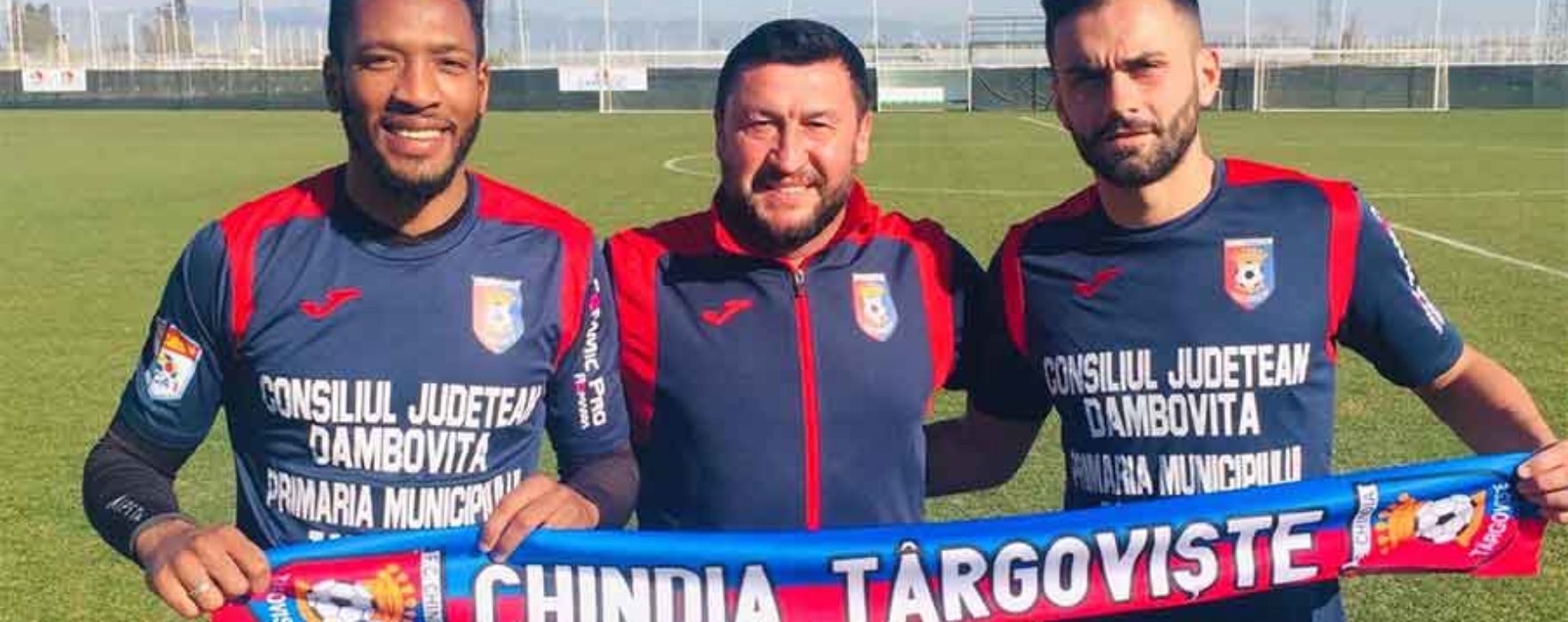 Fotbal: Chindia Târgovişte i-a transferat pe Bradley Diallo şi Valmir Berisha
